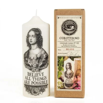 CORETERNO BELIEVE CANDLE - Uplifting and inspirational candle at Rabdan Perfumes Dubai, UAE