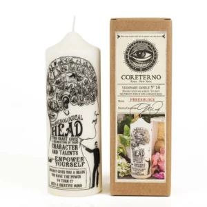 CORETERNO PHRENOLOGY CANDLE - Intellect-inspired scented candle at Rabdan Perfumes Dubai, UAE