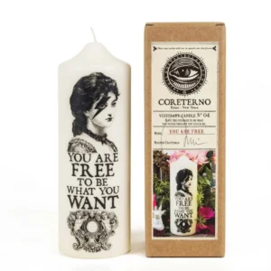 CORETERNO YOU ARE FREE CANDLE - Uplifting scented candle at Rabdan Perfumes Dubai, UAE
