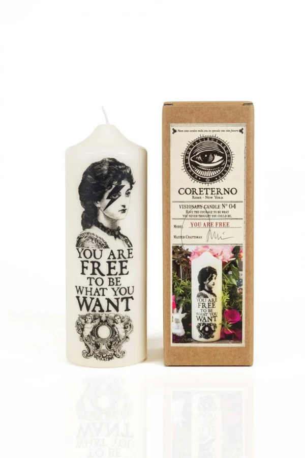 CORETERNO YOU ARE FREE CANDLE - Uplifting scented candle at Rabdan Perfumes Dubai, UAE