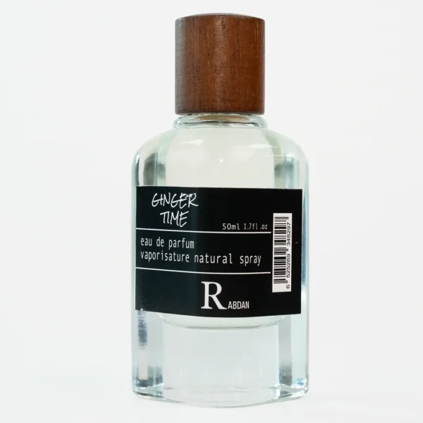 RABDAN Ginger Time 50ML EDP is a minimalist luxury fragrance for men and women, combining fresh, zesty ginger with the smooth, woody essence of Iso E Super. A unique addition to the world of UAE perfumes.