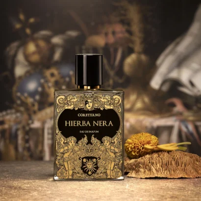 CORETERNO HIERBA NERA 100ML EDP - Unique herbal fragrance at Rabdan Perfumes Dubai, UAE