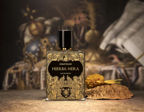 CORETERNO HIERBA NERA 100ML EDP - Unique herbal fragrance at Rabdan Perfumes Dubai, UAE