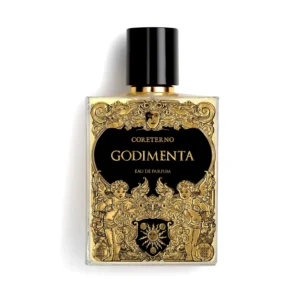 Coreterno Godimenta Eau de Parfum 100ml – Luxurious sculpted fragrance with ginger, bergamot, amber, and woods