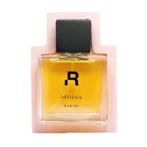 Rubini Idìlios Extrait de Parfum – unisex fruity fragrance with peach, vanilla, and musk for serene balance
