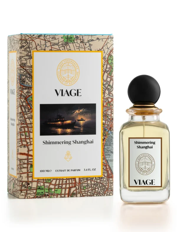 Shimmering Shanghai perfume by Rabdan – fragrance inspired by Shanghai’s fusion of tradition and modernity.