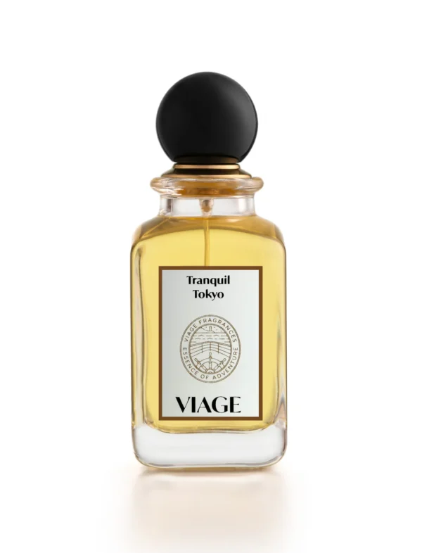 Tranquil Tokyo perfume by Rabdan – fragrance inspired by Tokyo’s cherry blossoms and serene elegance.