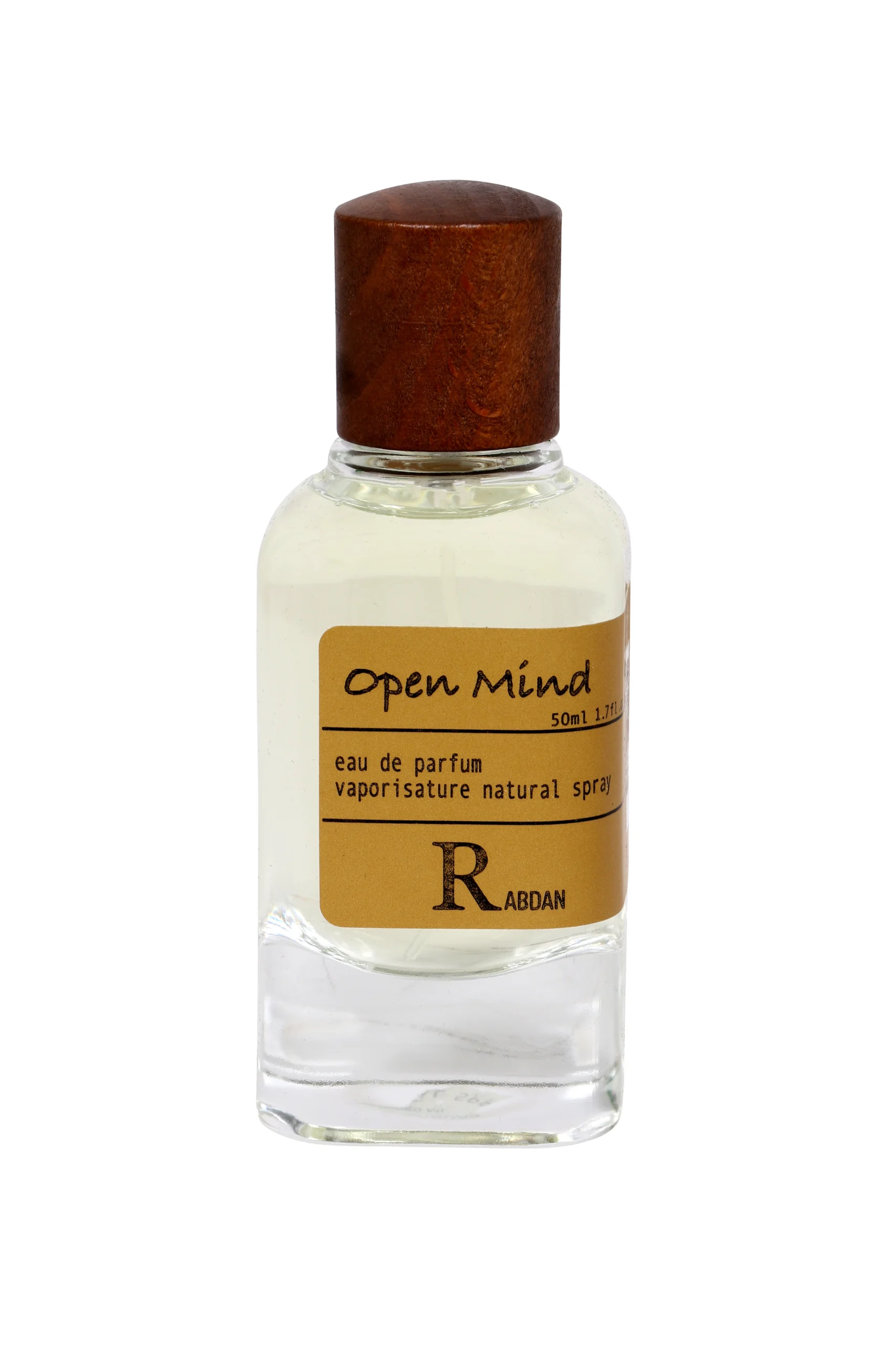 open_mind_rabdan_bottle Rabdan Open Mind EDP 50ml luxury unisex perfume bottle