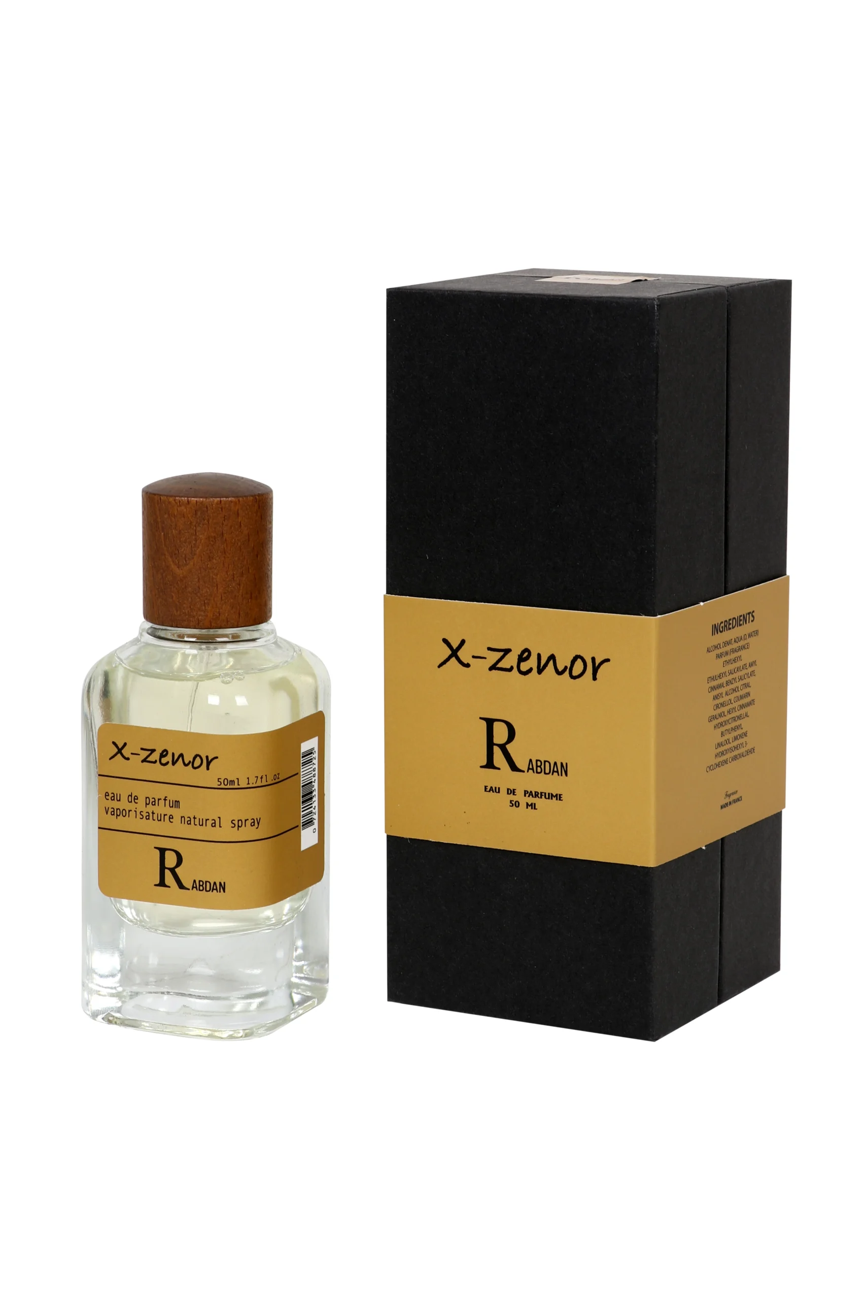 Rabdan X-Zenor EDP 50ml luxury perfume packaging