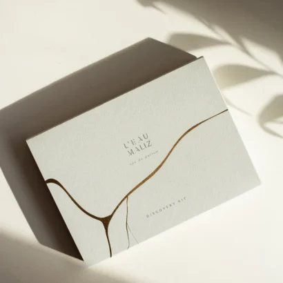 L’Eau Maliz Portrait Collection Discovery Kit with four 5ml fragrances